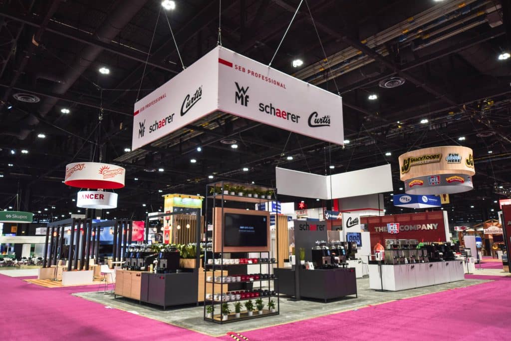 custom trade show booths