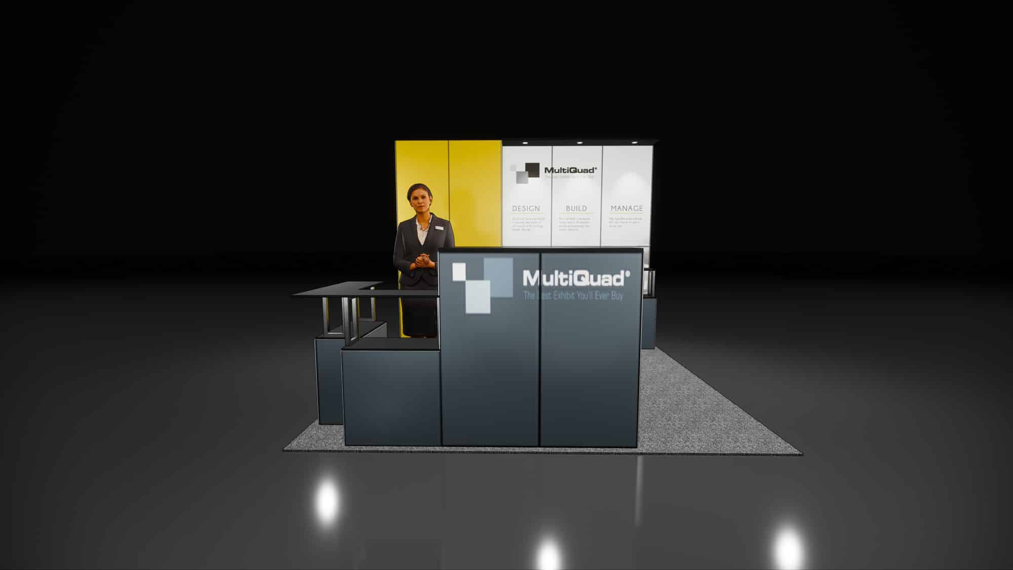 10x10 tradeshow booth