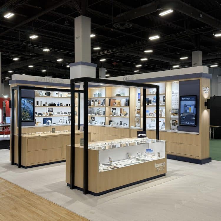 a store inside of a building